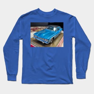 Ford Capri Metallic Blue Long Sleeve T-Shirt